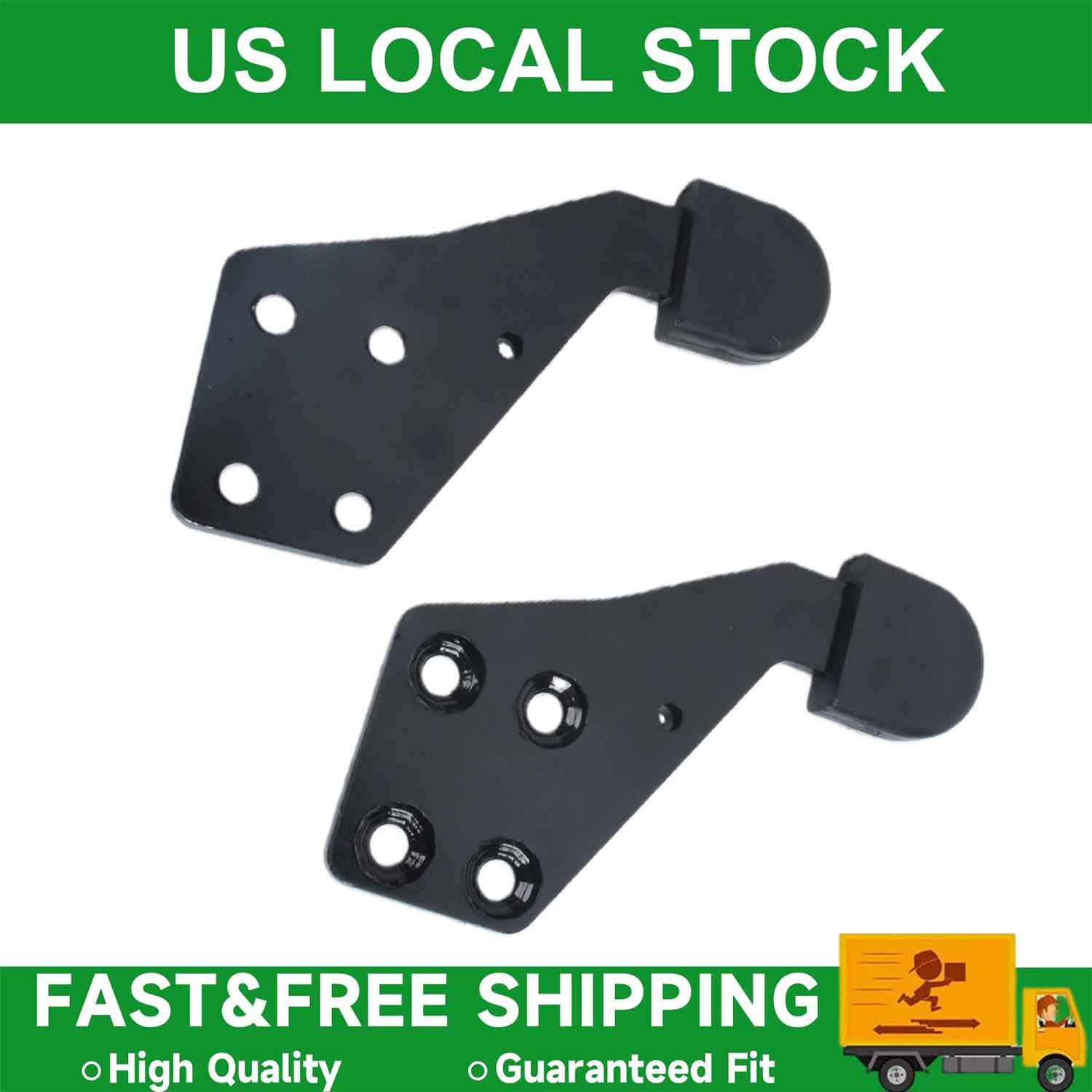 Driver Side HLK2733L & Passenger Side HLK2733R Poly Hood Guide for International