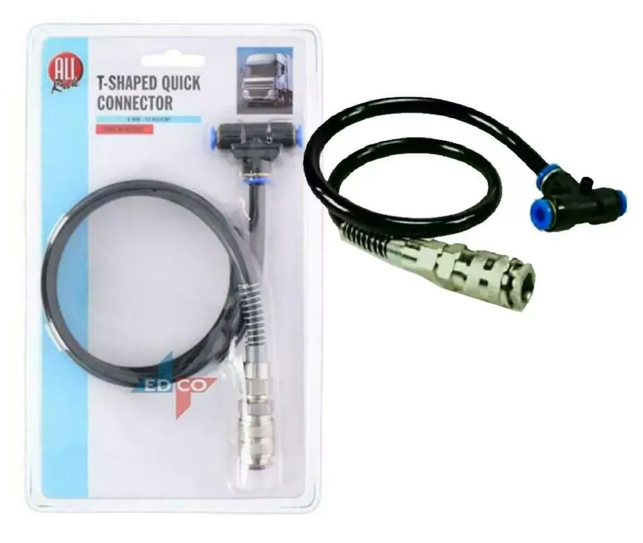 All Ride Quick Connector T Shape with 50cm Hose Trucks Car Van Lorry Air Duster