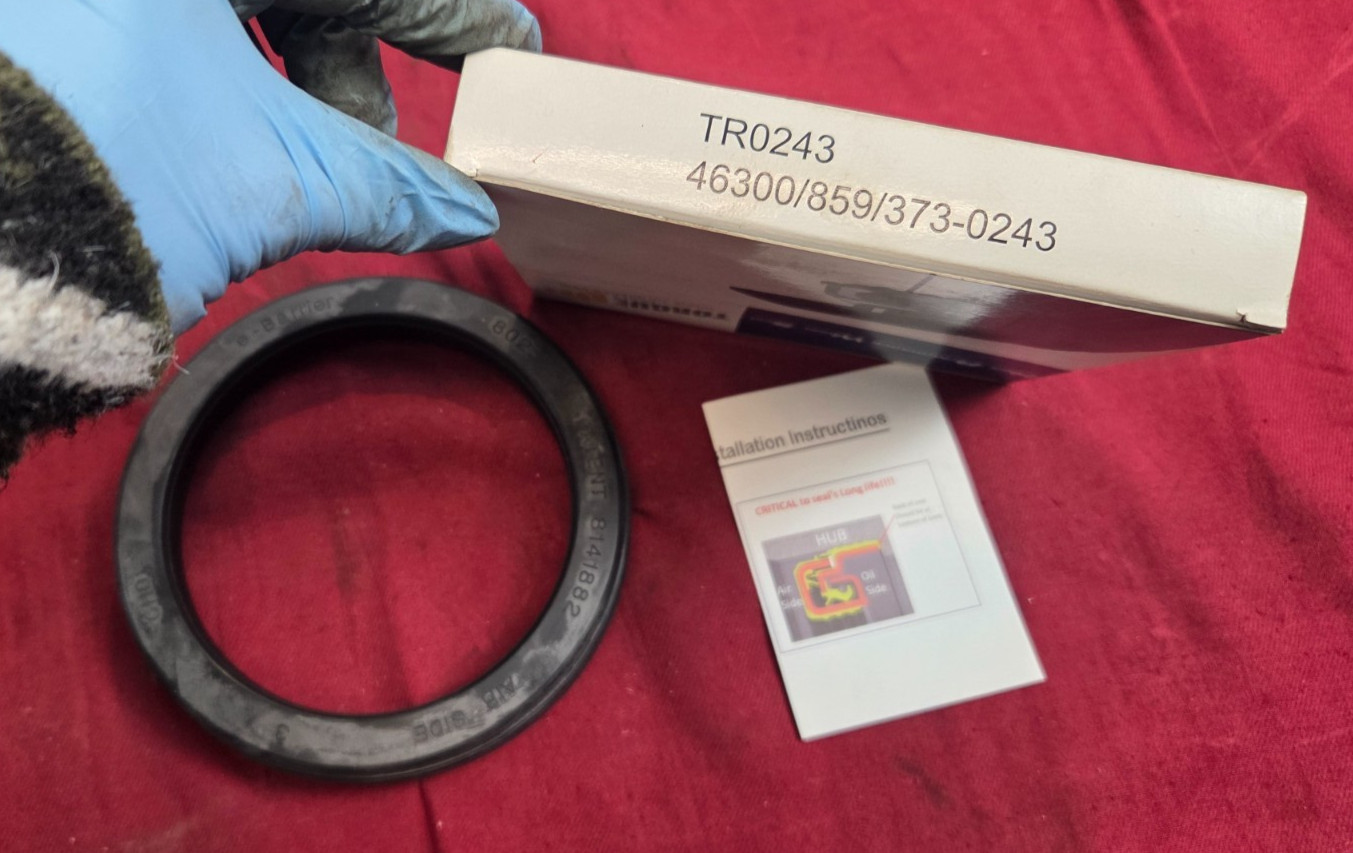 TORQUE PARTS TRO243, WHEEL oil Seal 46300, 859, 373-0243 Heavy Duty