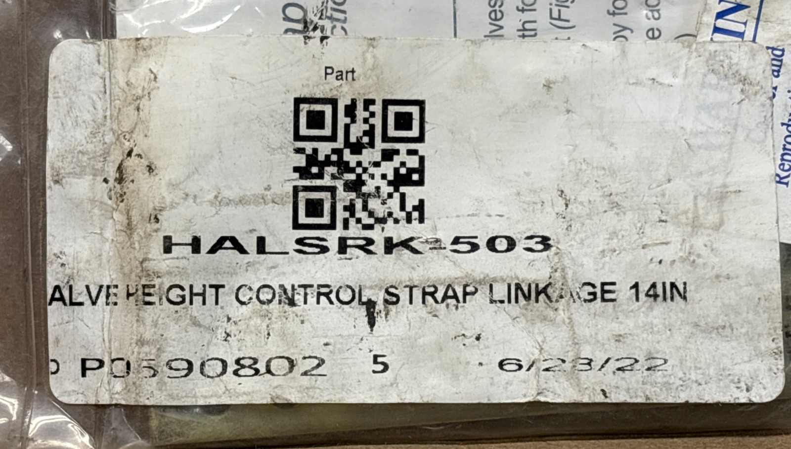 Haldex 48100367 Adjustable Strap Link Kit HALSRK-503