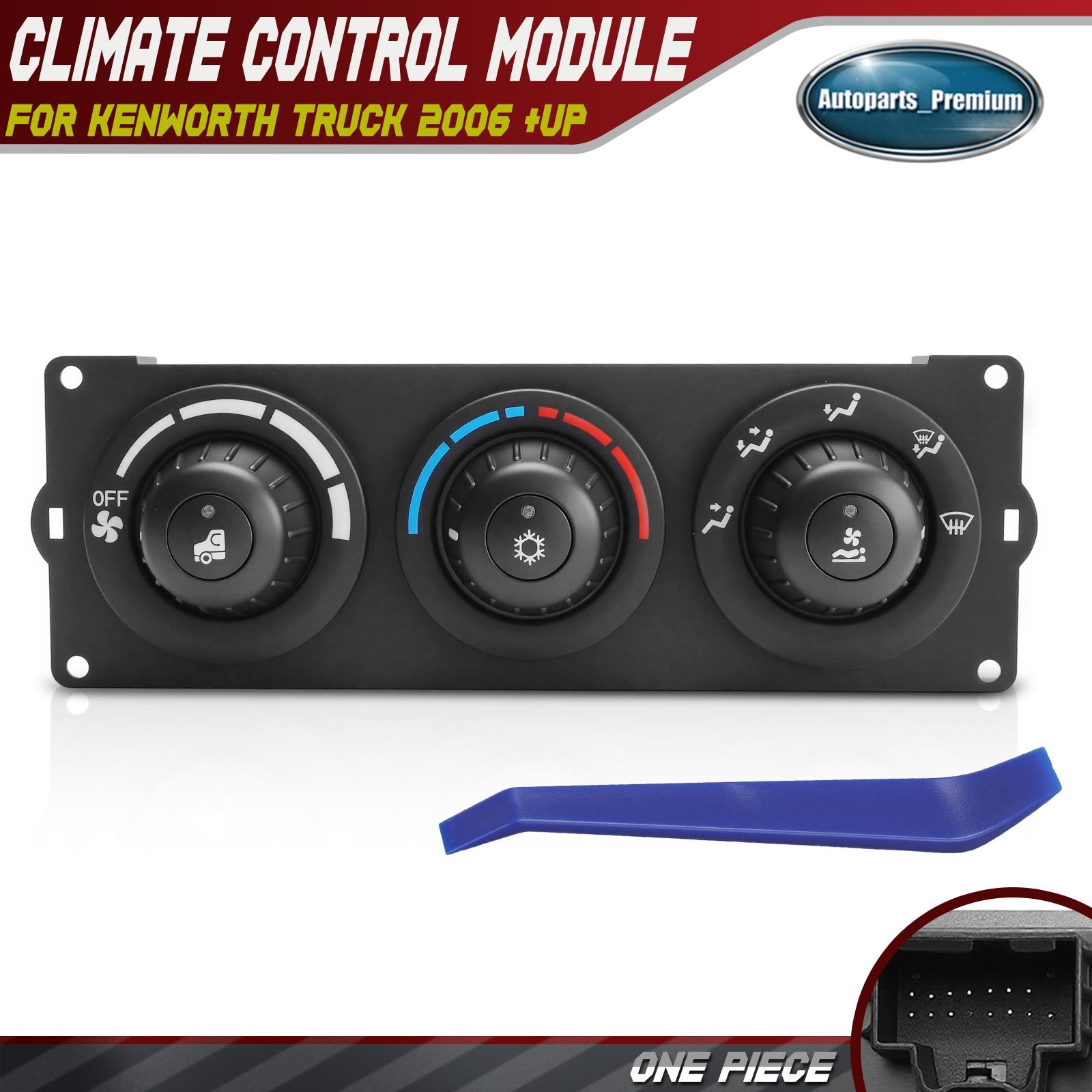 HVAC Temperature Control Module Assy for Kenworth Truck 2006 +UP F21-1013-11-000