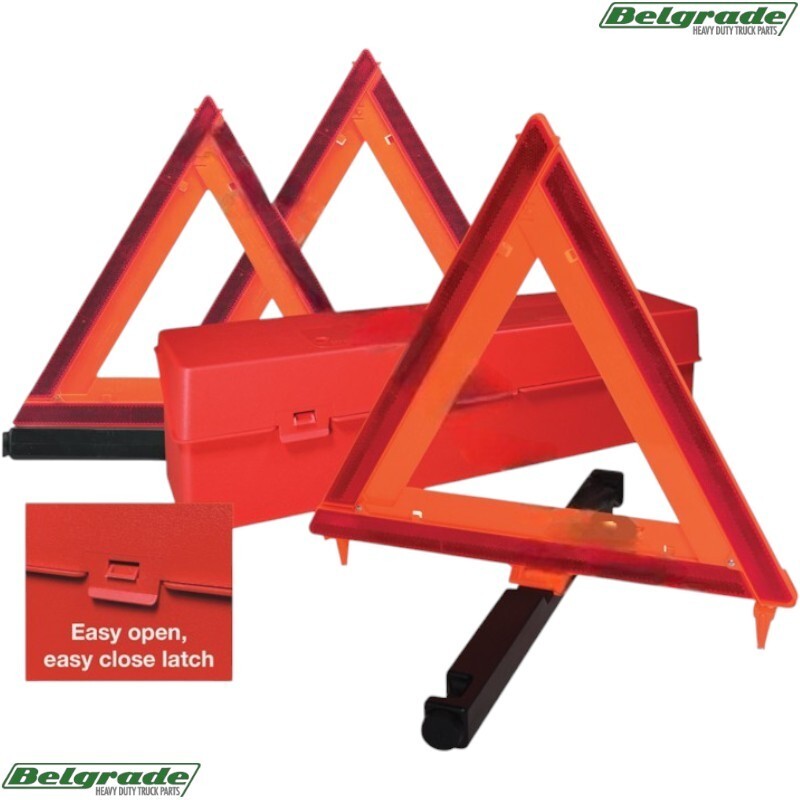 562.73071141 Universal Emergency Warning Triangle 3 Piece Kit – TRI-KIT-3 KNG105