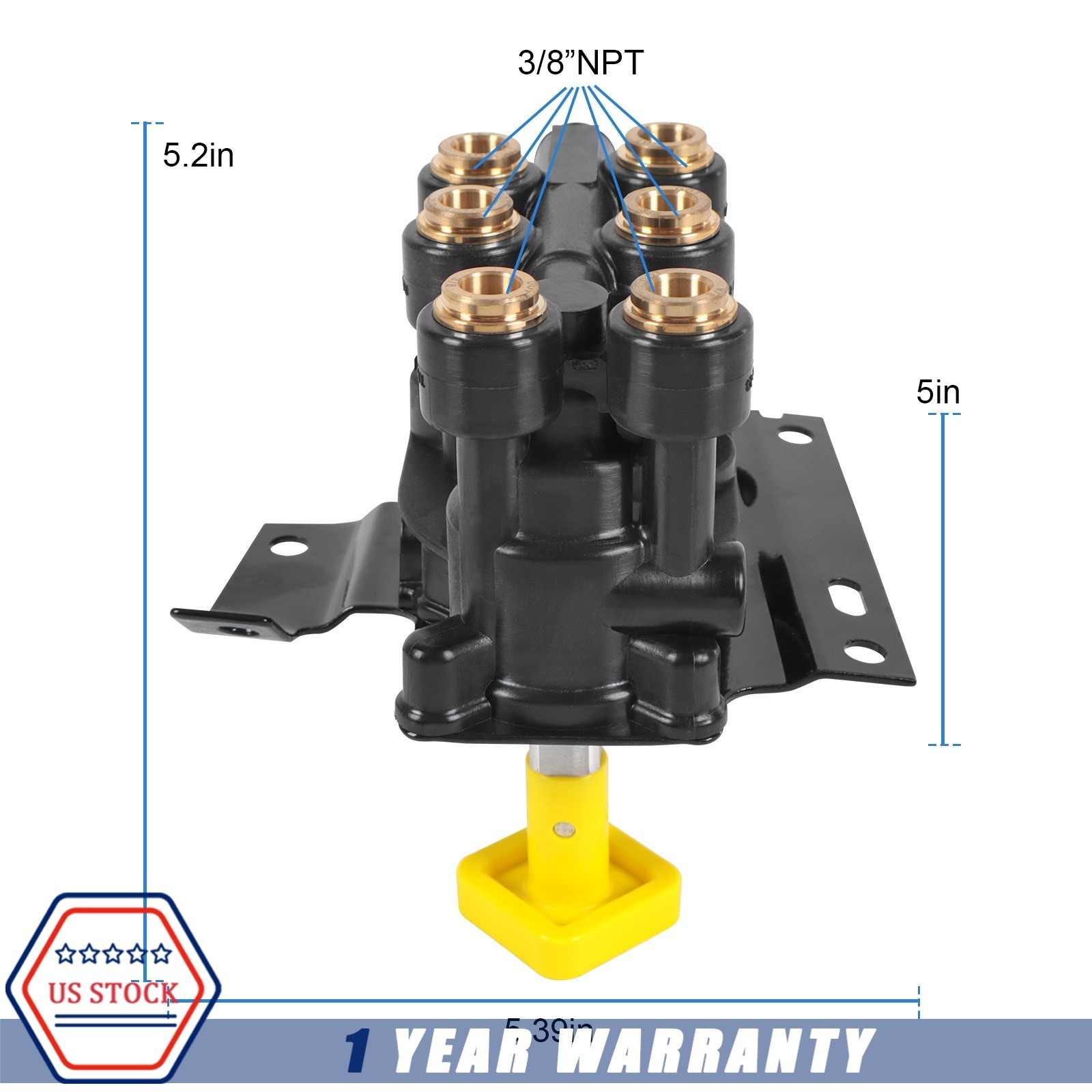 MV3 Dash Air Brake Control Valve 20560009 KN20619 For Haldex Volvo Keene Truck