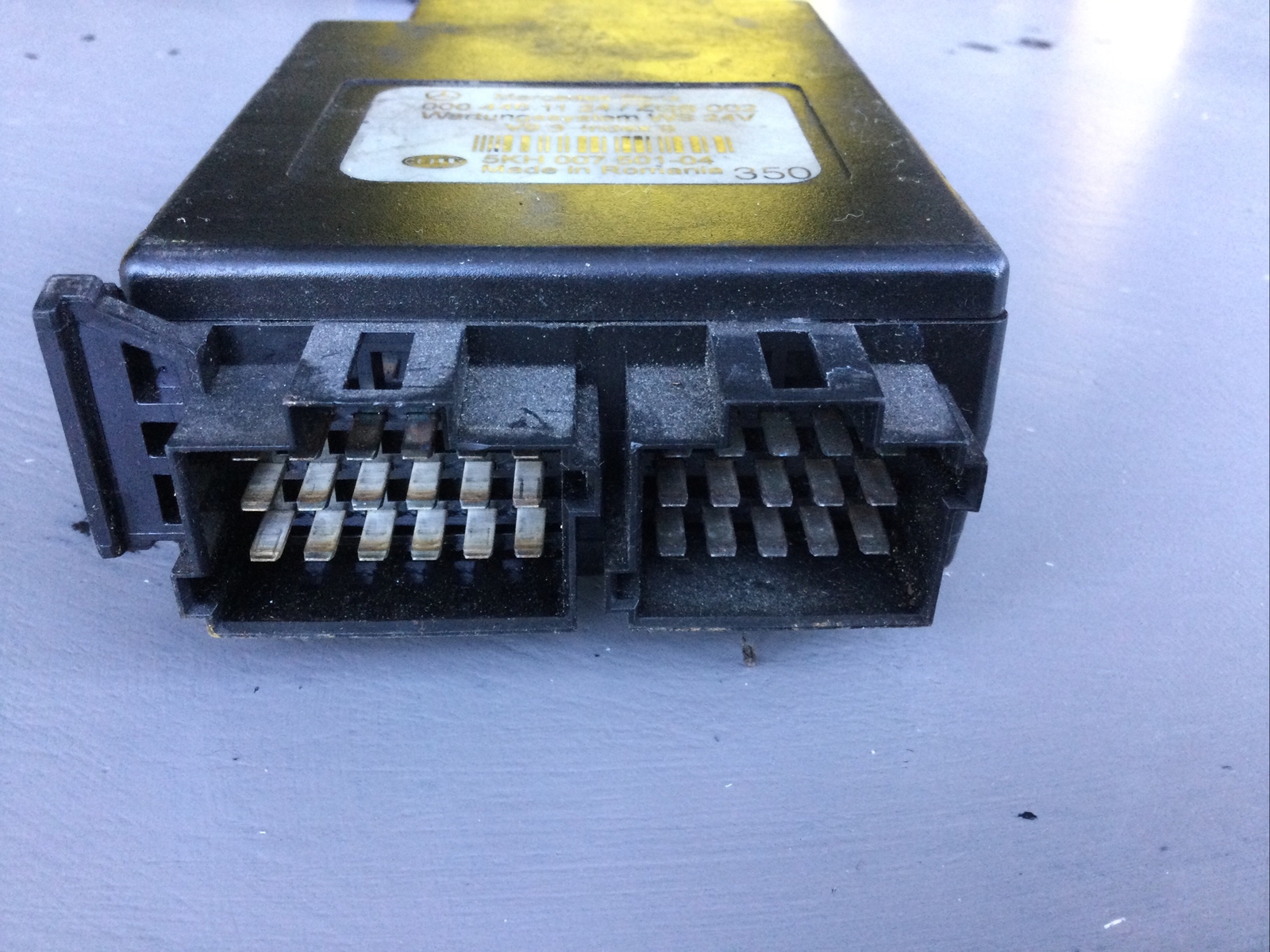 Mercedes Benz Electronic Control Module 0004461124 / ZGS 002 Uk Seller