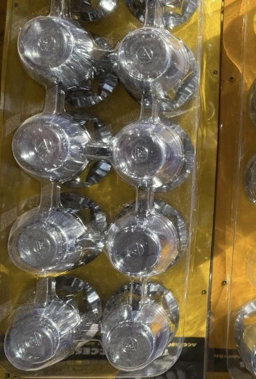 New – Chrome Lug Nut Covers – Commercial Truck – Selling all together!