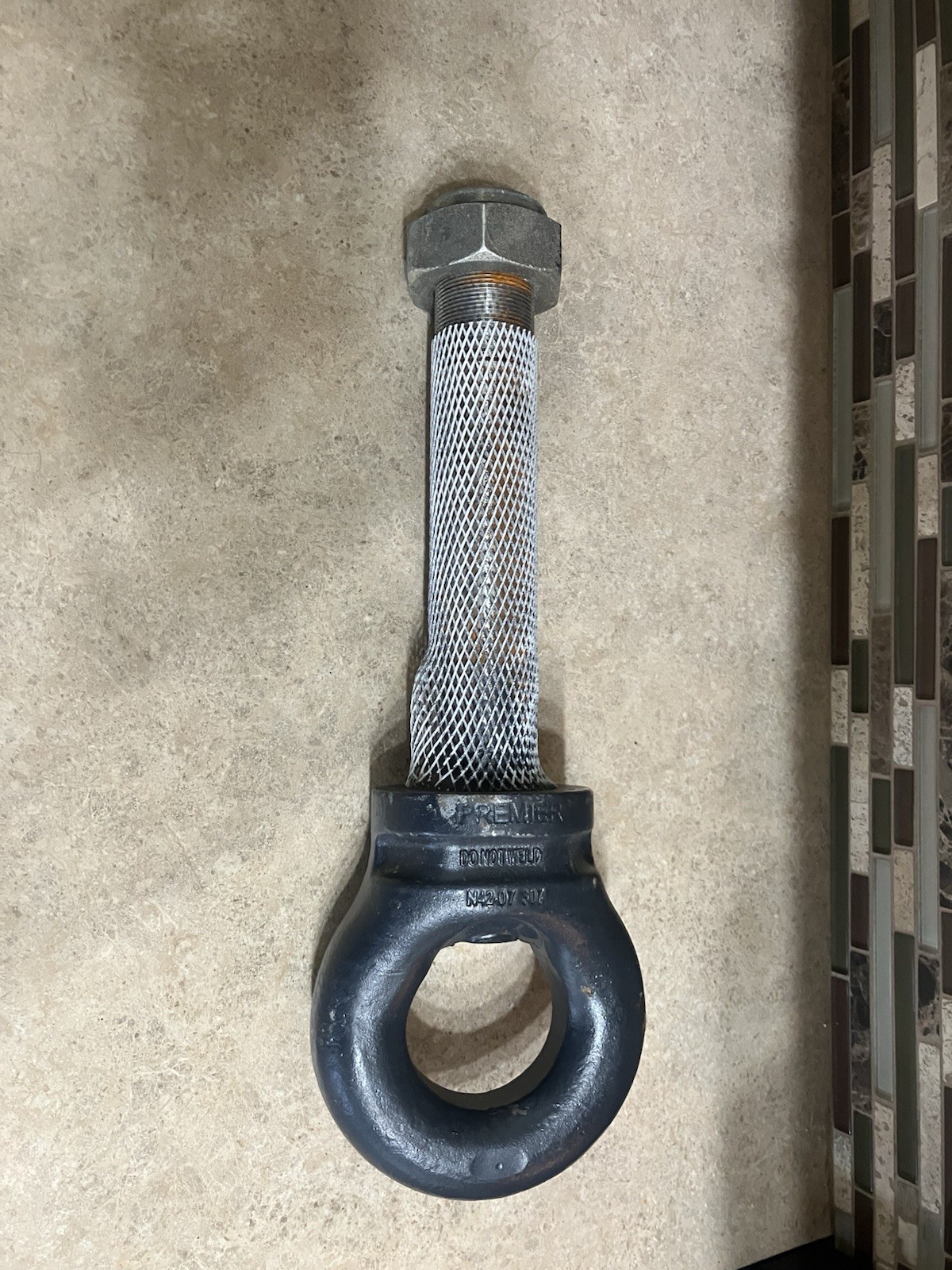 Premier Manufacturing 307 Swivel Lunette Ring Drawbar Eye, 307K 2-1/4” X 11-3/8”
