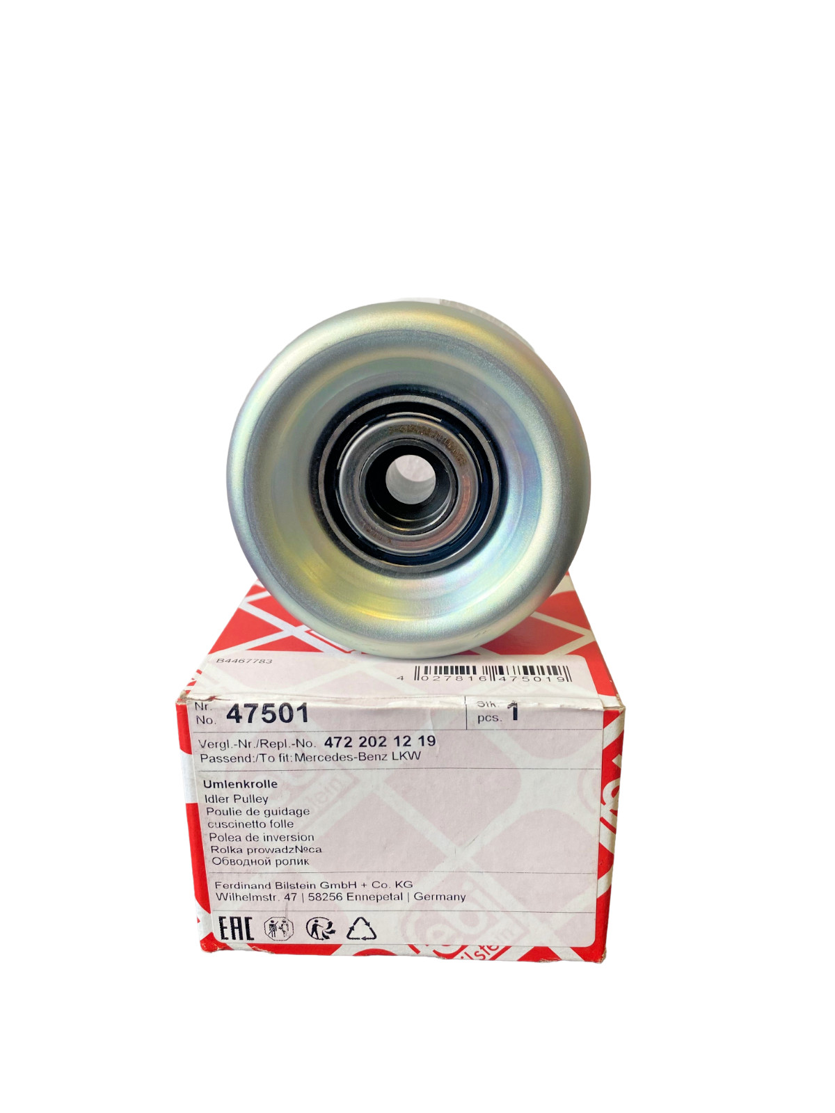 Pulley Guide For Detroit Diesel DDE A4722020219 A4722021219 MADE IN FRANCE