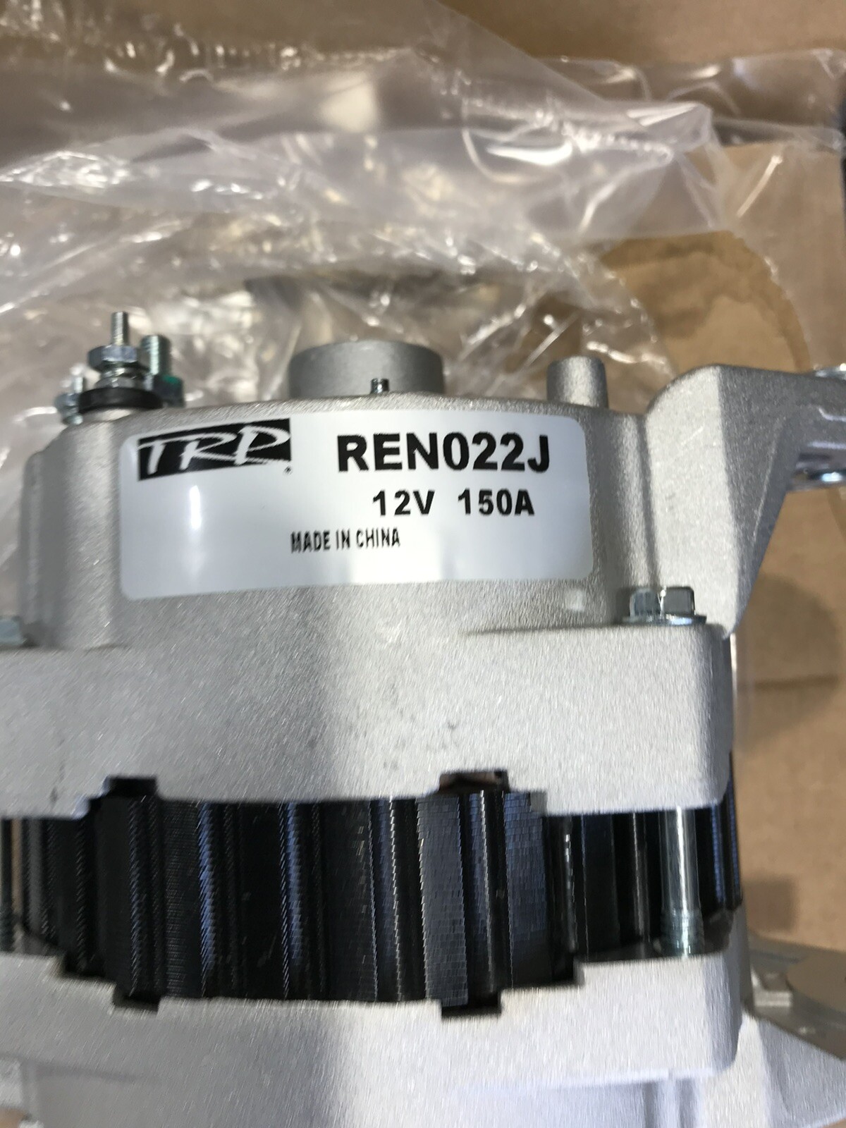 TRP REN022J 12 Volt Alternator – 150 amp J Mount 105C HEAVY DUTY ALTERNATOR!