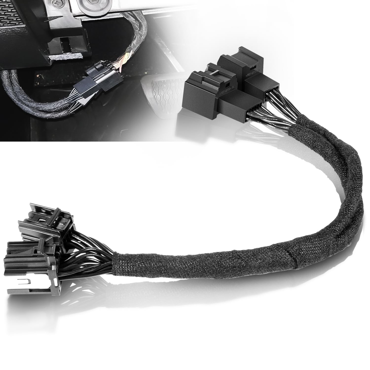 Automotive SGW Bypass Module Extention Cable for Jeep Wrangler Gladiator Ram