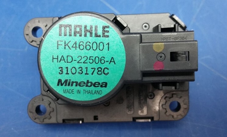 Minebea Mahle FK466001 Electric Stepper HVAC Actuator Motor Freightliner BOA