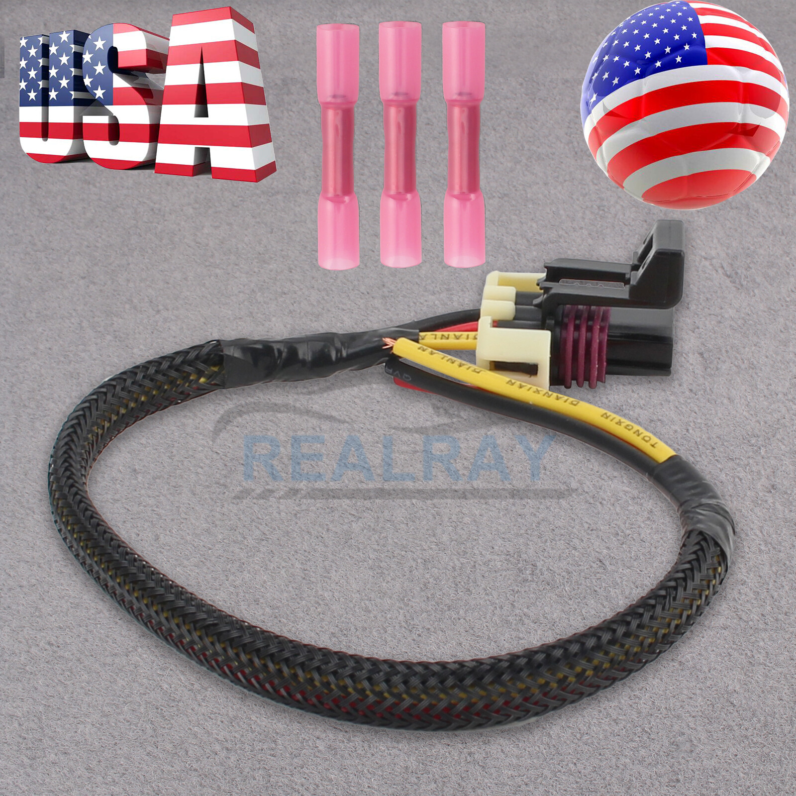 Low Coolant Sensor Connector Pigtail Harness Plug for Peterbilt Kenworth W094112