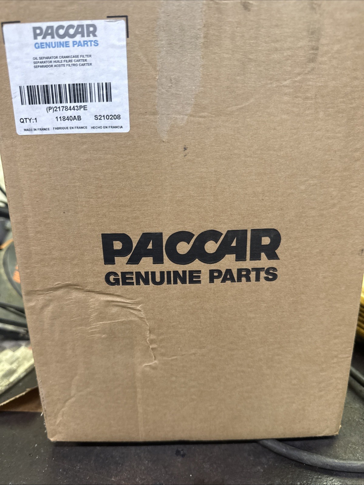 2178443 Genuine Paccar Mx13 Ccv Ocv Crankcase Breather Ventilation Module
