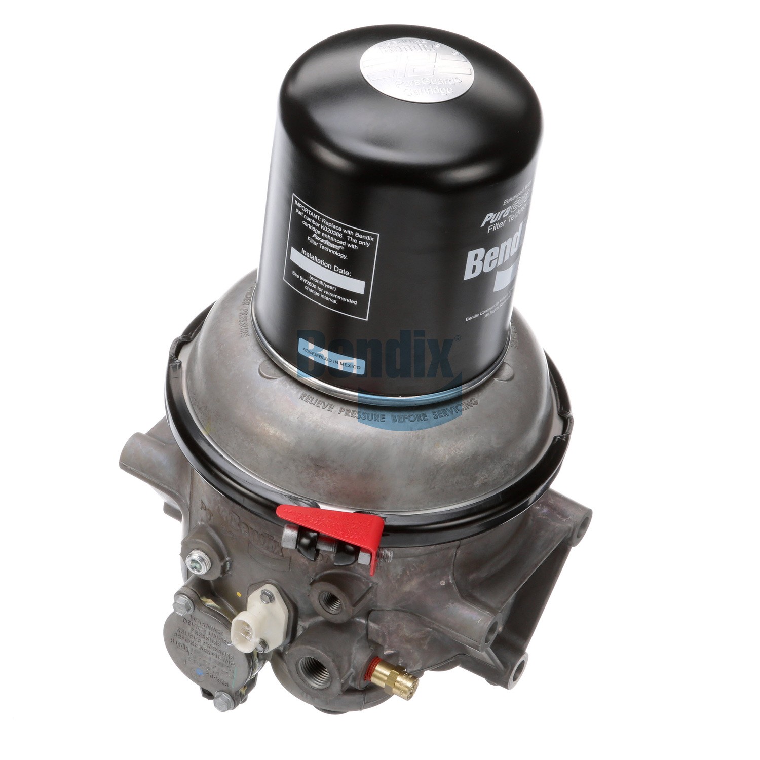 Bendix AD-9si Air Dryer with Governor for Freightliner Kenworth BW K092871PG