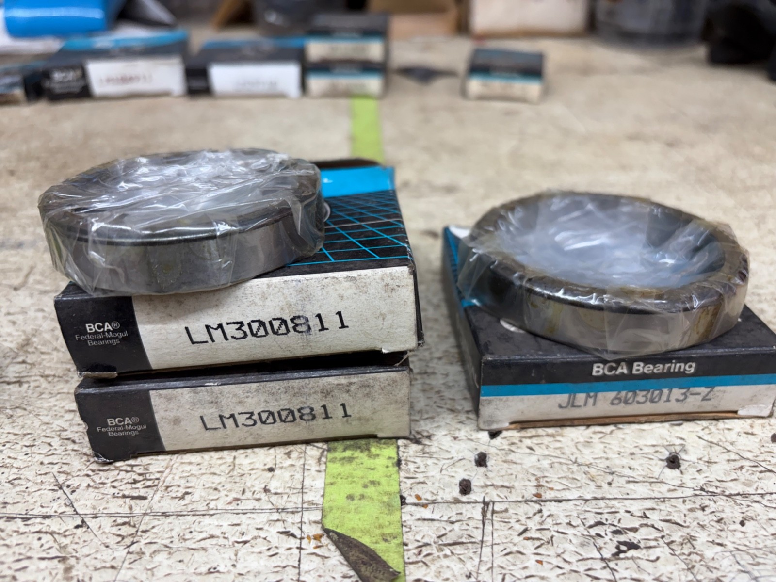 BCA LM300811 LOT OF 2 RACE THESE ARE NOT THE CURRENT MADE IN CHINA BEARINGS
