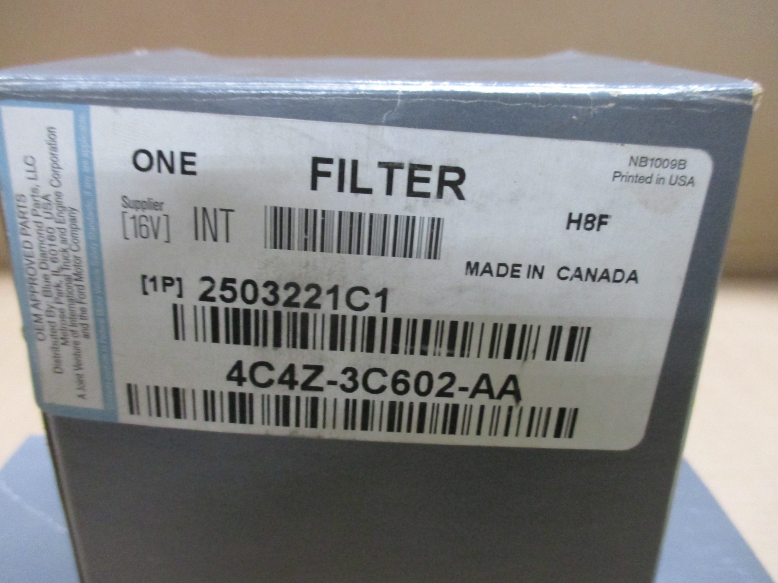 INTERNATIONAL2503221C1 HYDRAULIC POWER STEERING FILTER LOT OF 3 NEW