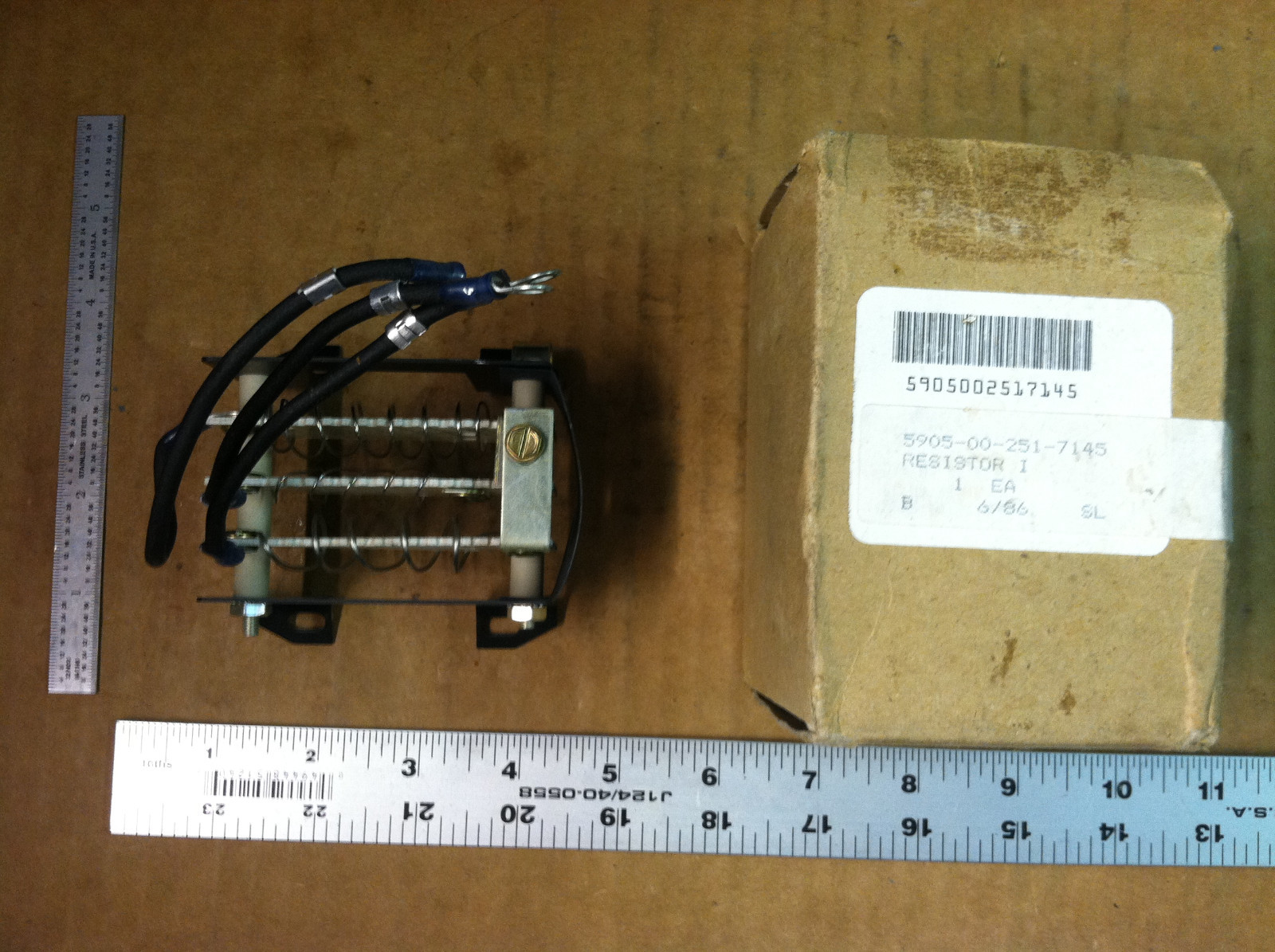 Stewart Warner South Wind HMMWV Resistor Assembly G704031 – NSN 5905-00-251-7145