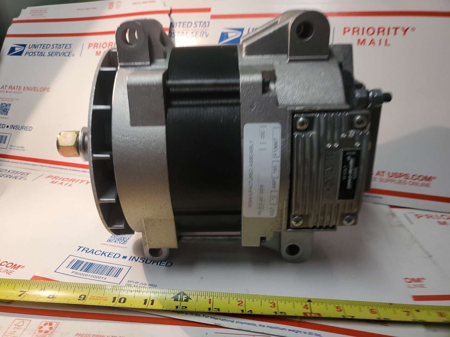 D&W 120-067-0008 D&W Remanufactured Leece Neville Prestolite Alternator 4900 ,T1