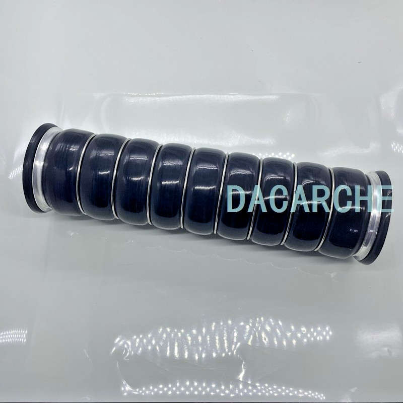 New 21312237 Heavy Duty Charge Air Hose,(Black) Fits For Volvo Truck D12 VNL