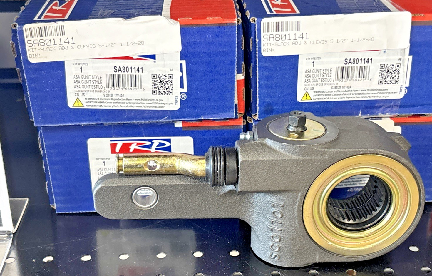 NEW GENUINE PACCAR TRP BRAND SLACK ADJUSTER & 5-1/2″ 1-1/2-28 CLEVIS KIT~SA80114