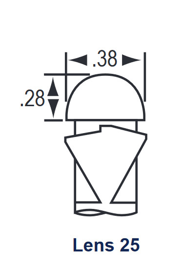 Solico Series 35 Round Red Indicator Light Incandescent 14V