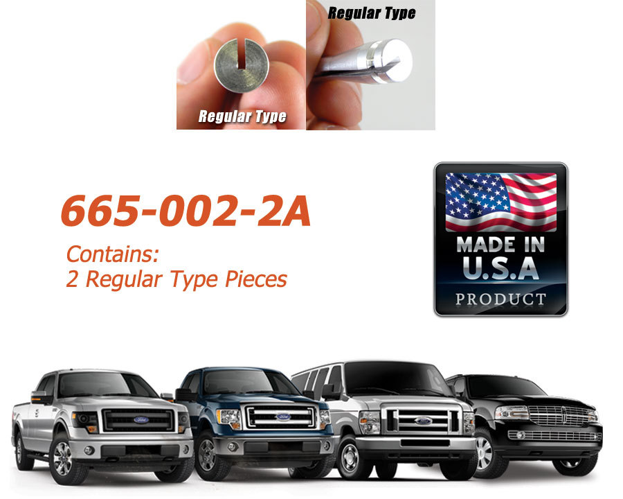Door Latch Lock Handle Cable Repair Kit for Ford Vans , 2 ends 2A