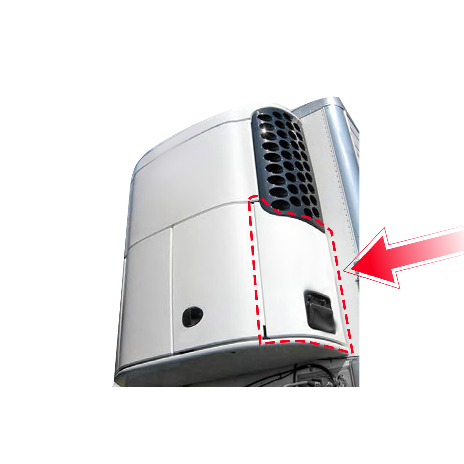 Truck AC Panel White For Thermo King SB-100 110 190 200TG 210 230 300 310 400