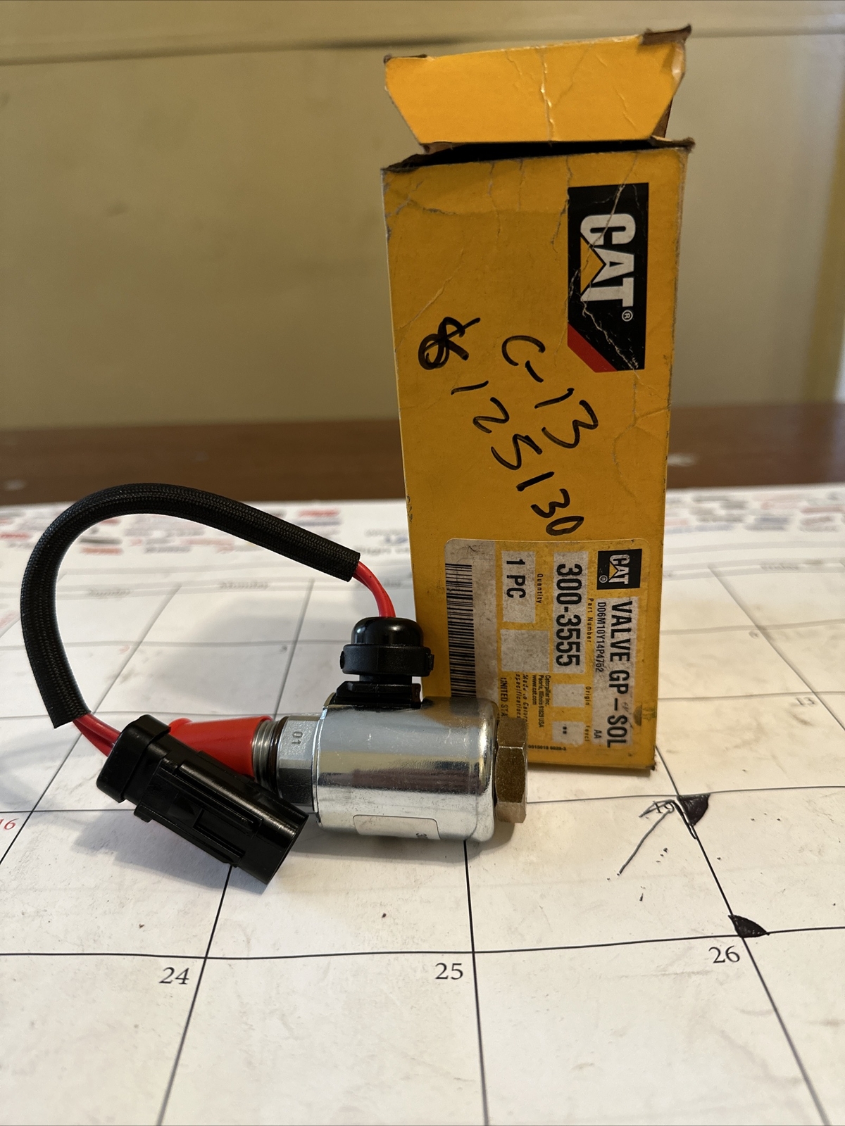 caterpillar Valve Go