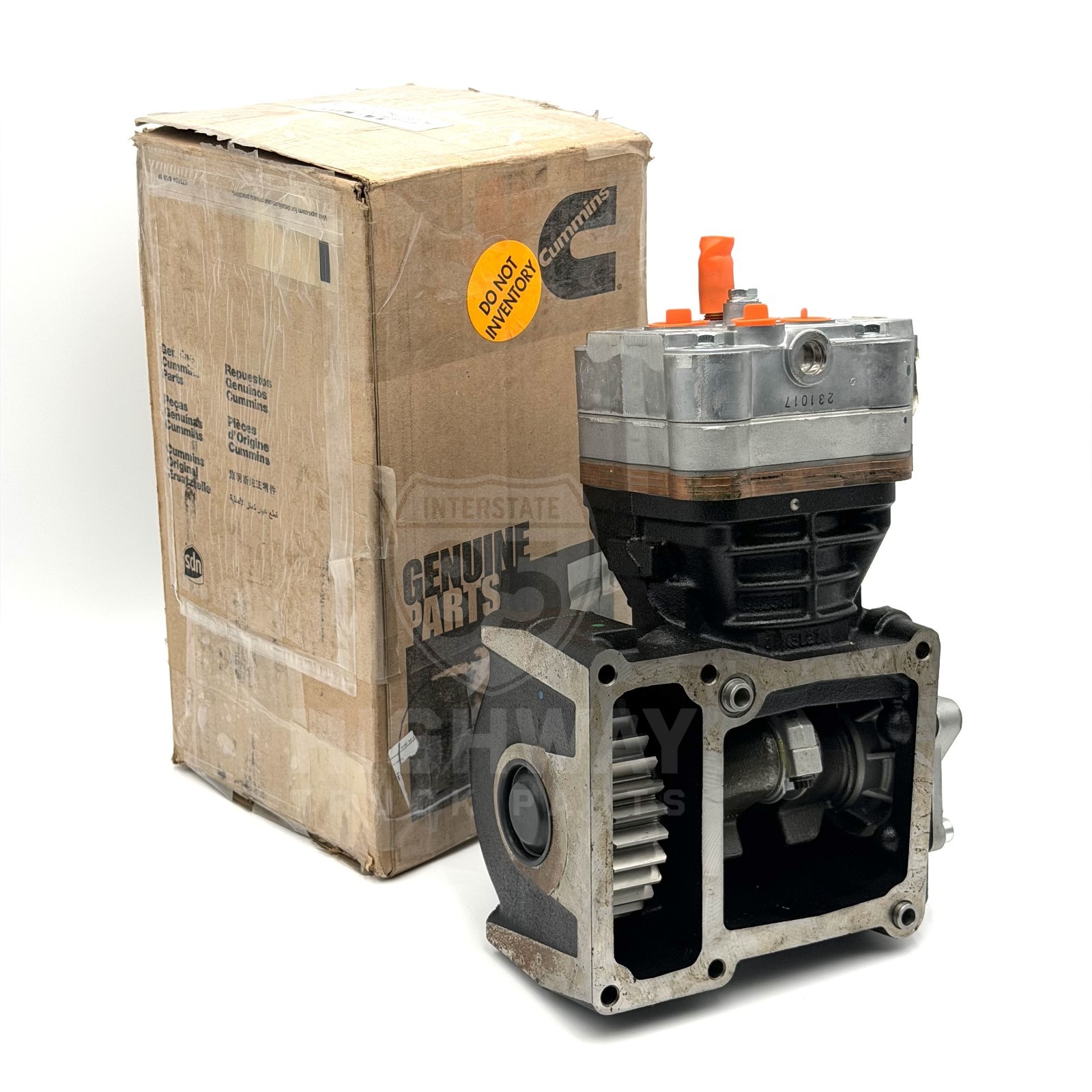 K075155 GENUINE OEM INTERNATIONAL NAVISTAR MAXXFORCE 13 AIR COMPRESSOR 11-15 NEW
