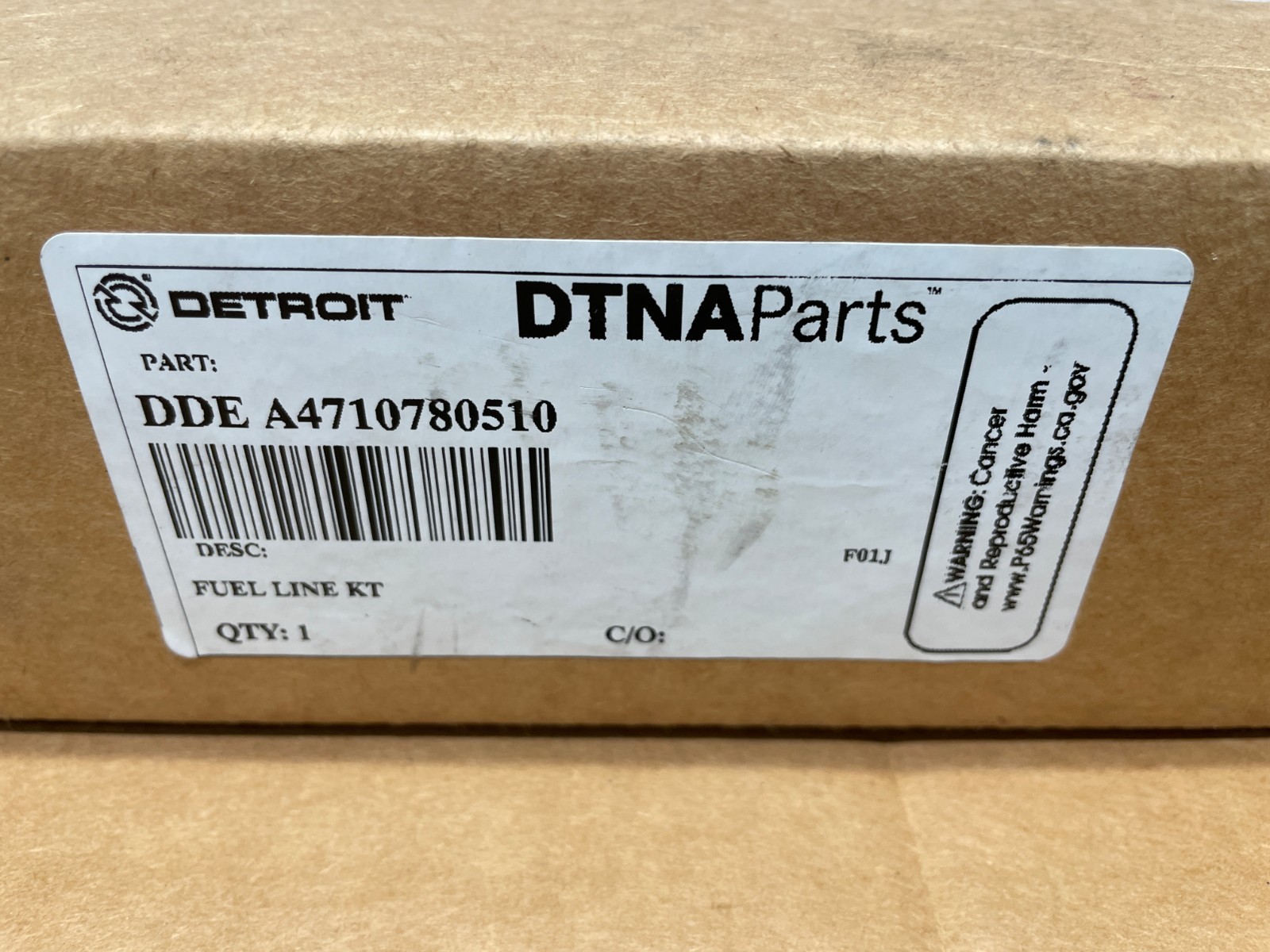 New OEM DDE-A4710780510 For Detroit Diesel Fuel Line kit