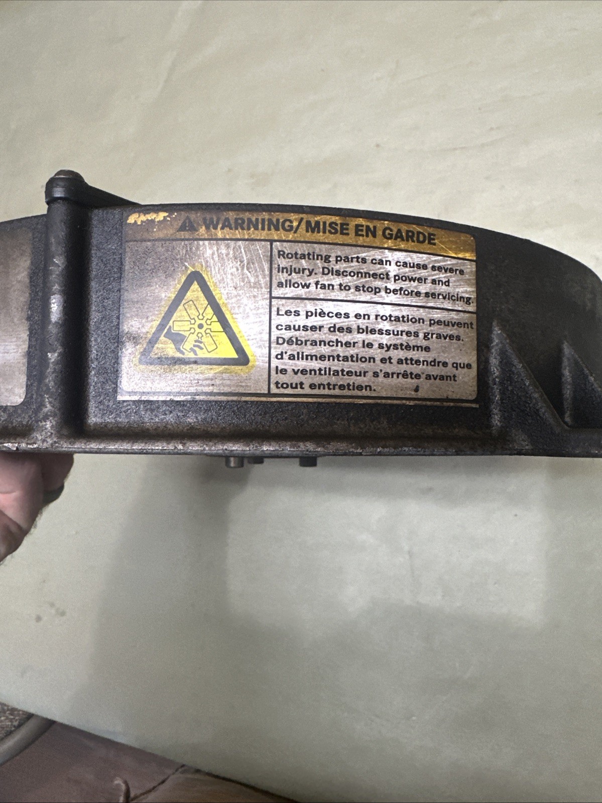 EMP 24V 25A FIL-11 11″ Hybrid Service Fan # 1050005093 New Flyer bus push This