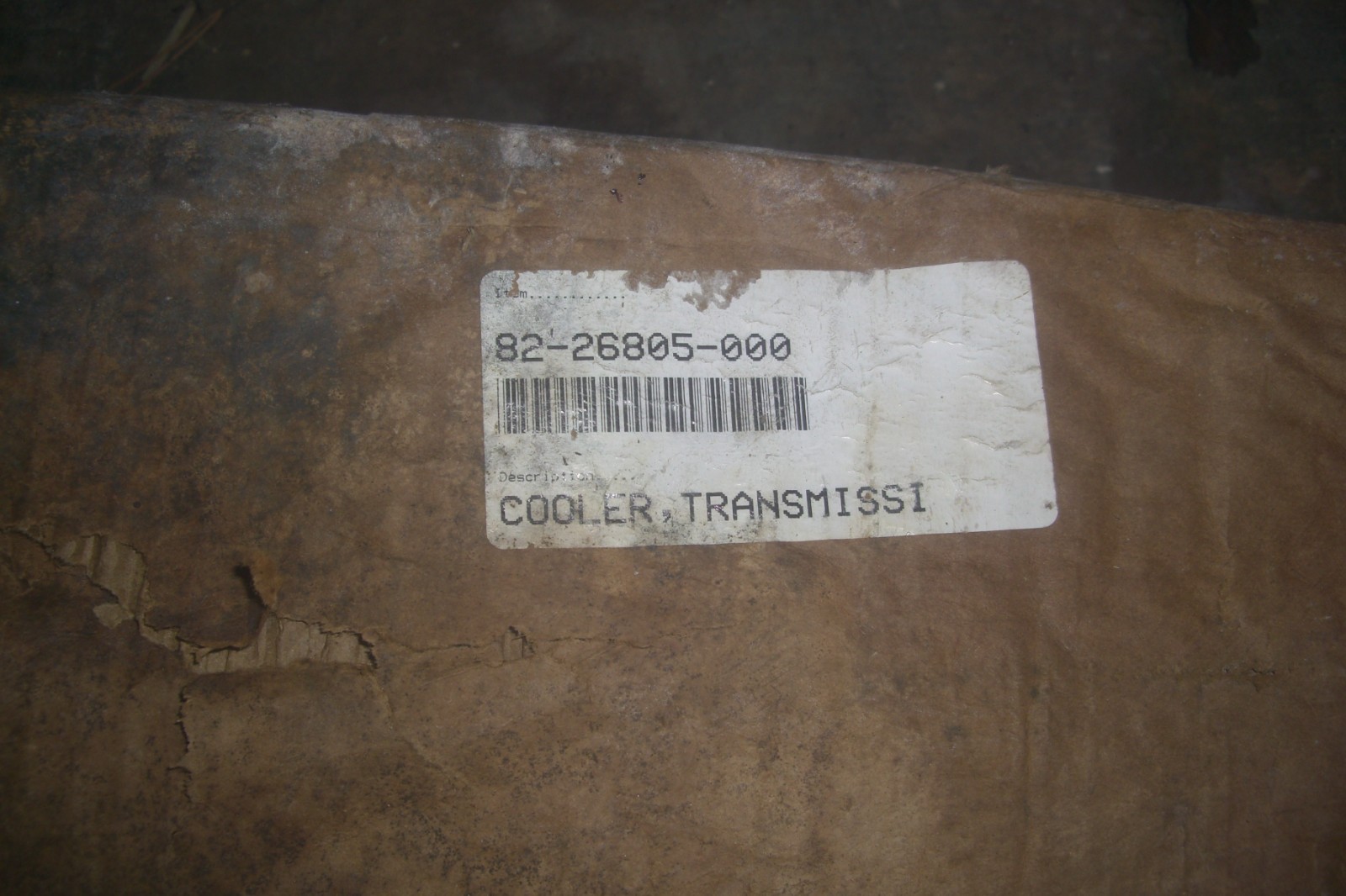 Voith Transmission Oil Cooler Gillig Part Number 82-26805-000