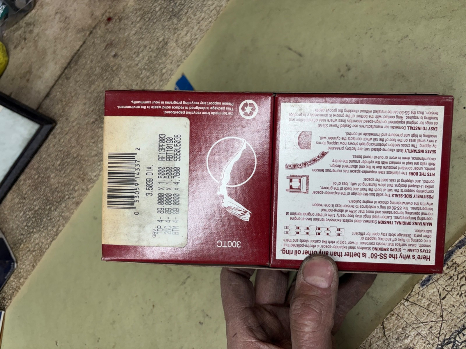 SEALED POWER E428K PISTON RING SET ””READ THE LISTING ””’