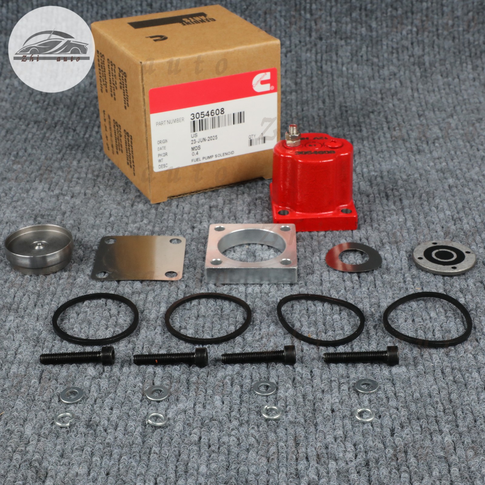 NEW GENUINE OEM 4024808 Fuel Solenoid Coil Fit Cummins PTG Fuel Systems 3054608
