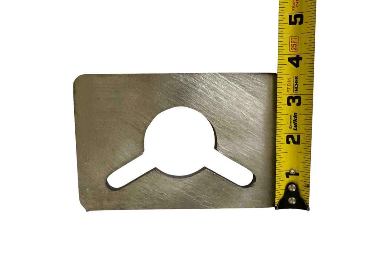 Banjo Eye Weld On Two Slot Straight 3/8 Chain Truck Trailer 3.5 x 5.5