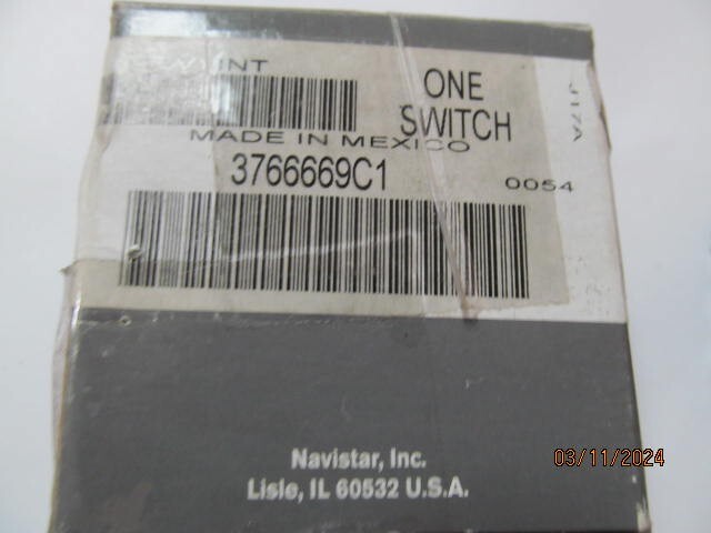 International 3766669C1 Switch, , Hardwired No Idle Tr Factory OEM Free shipping