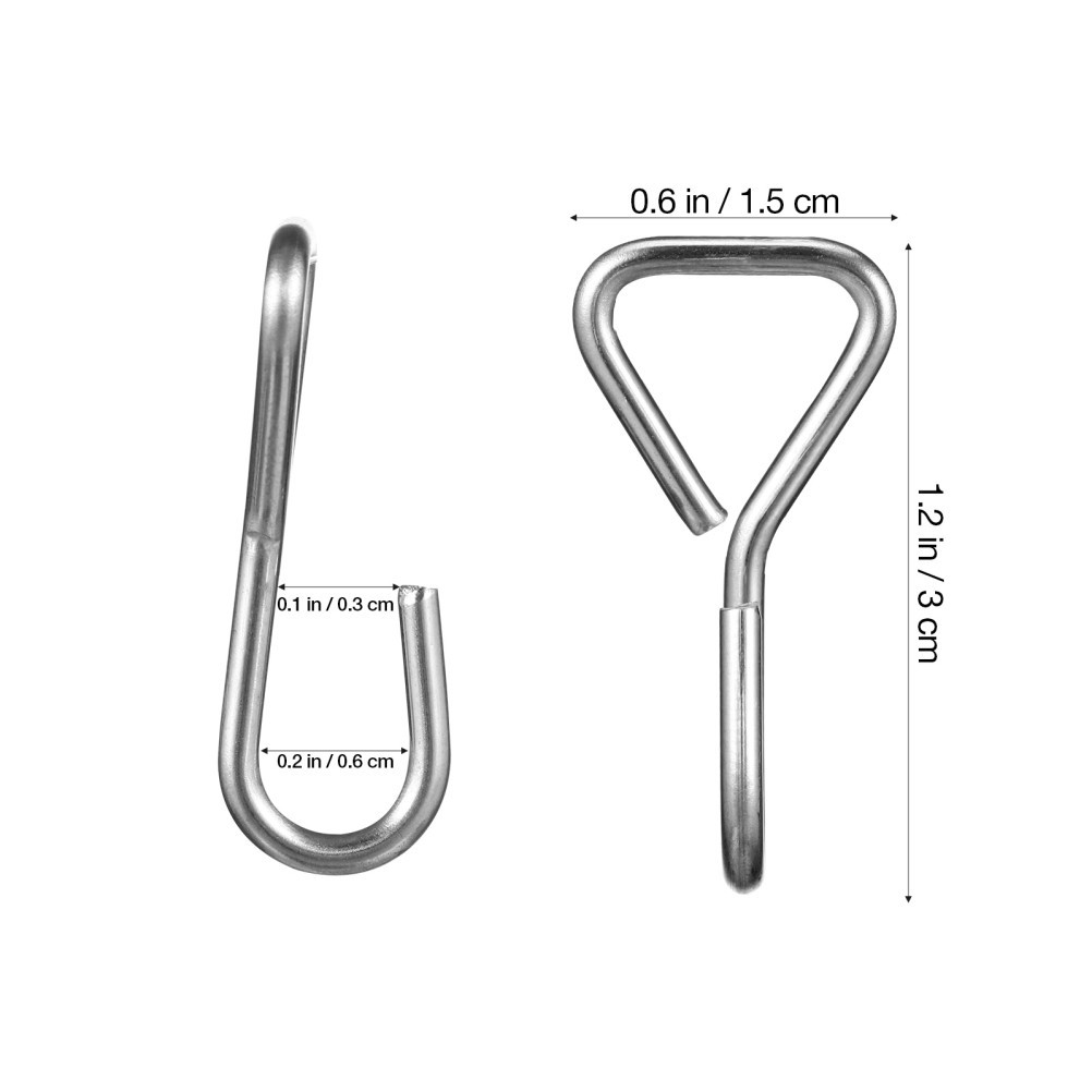 100 Pcs Auto Seat Cover Hooks for Hanging Heavy Duty Car Cushion Back