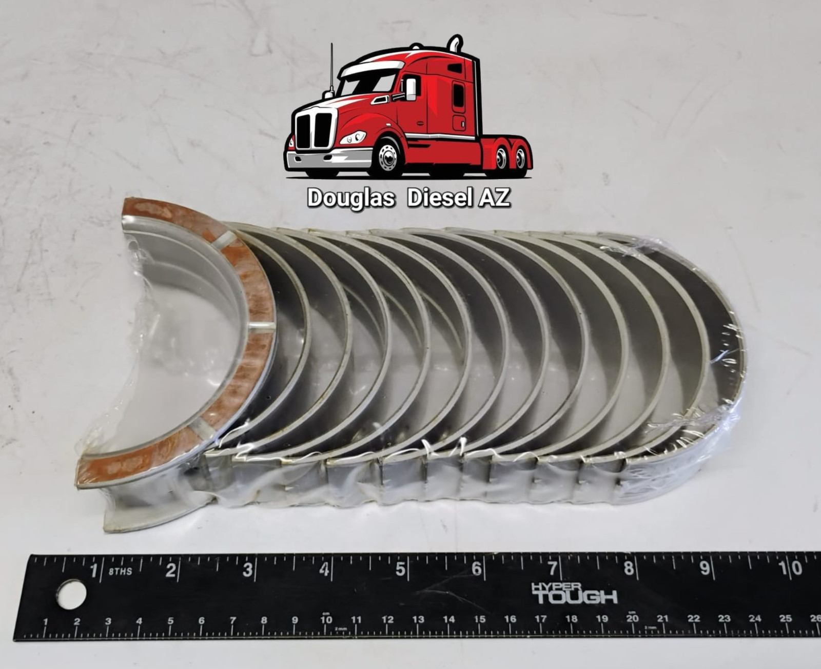 MAIN BEARING SET .25mm for CAT 3116 / 3126 / C7. PAI# 370091 Ref# 1450162 7C6971