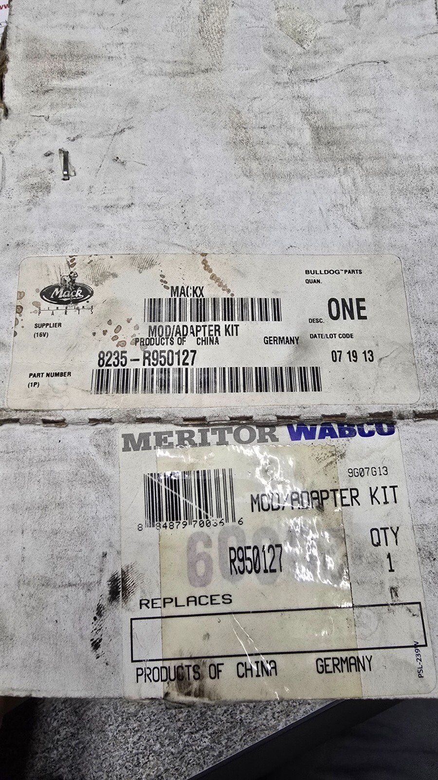 Mack Mod Adapter Kit 8235-R950127 ABS Modulator Valve 4721950520