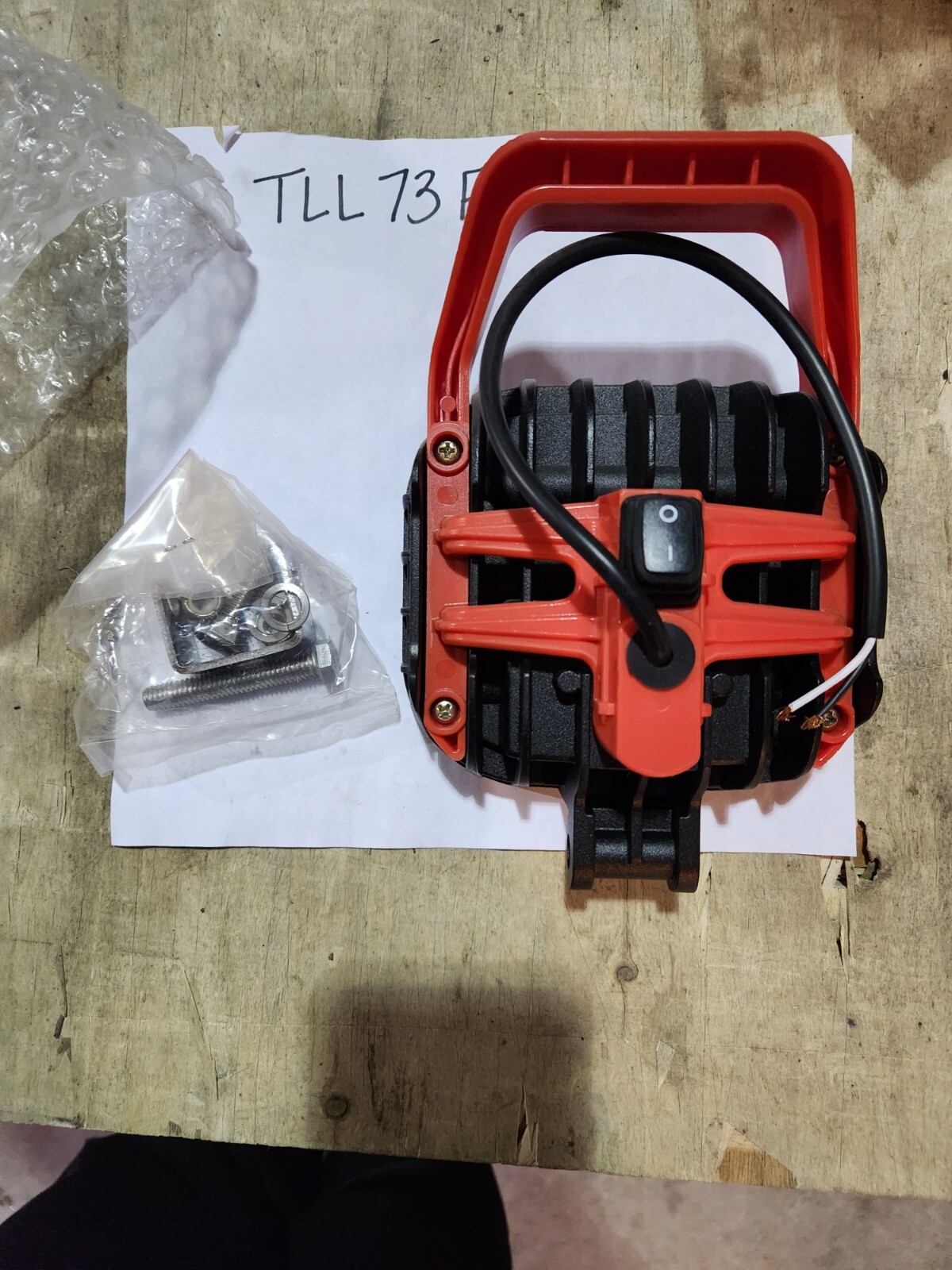 Opti-Brite TLL73FB LED Angle Flood Beam Work Light Wide Angle