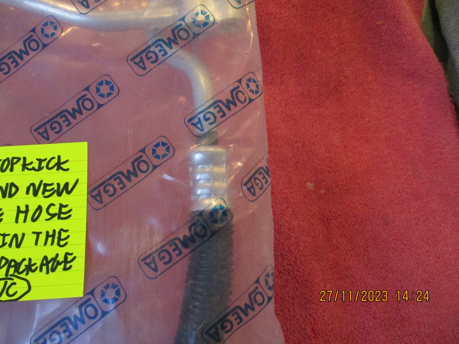 KODIAK OMEGA TOPKICK 34-64262 BRAND NEW AC LIQUID LINE HOSE FREE SHIPPING