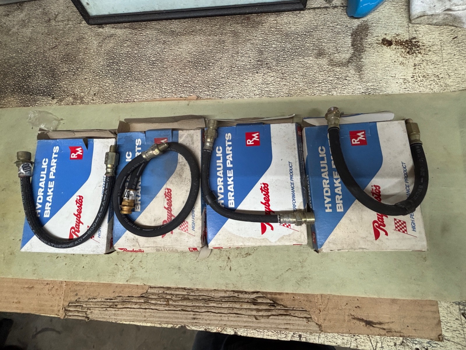 RAYBESTOS BRAKE HOSE BH29709 9W. NOS U.S.A MADE
