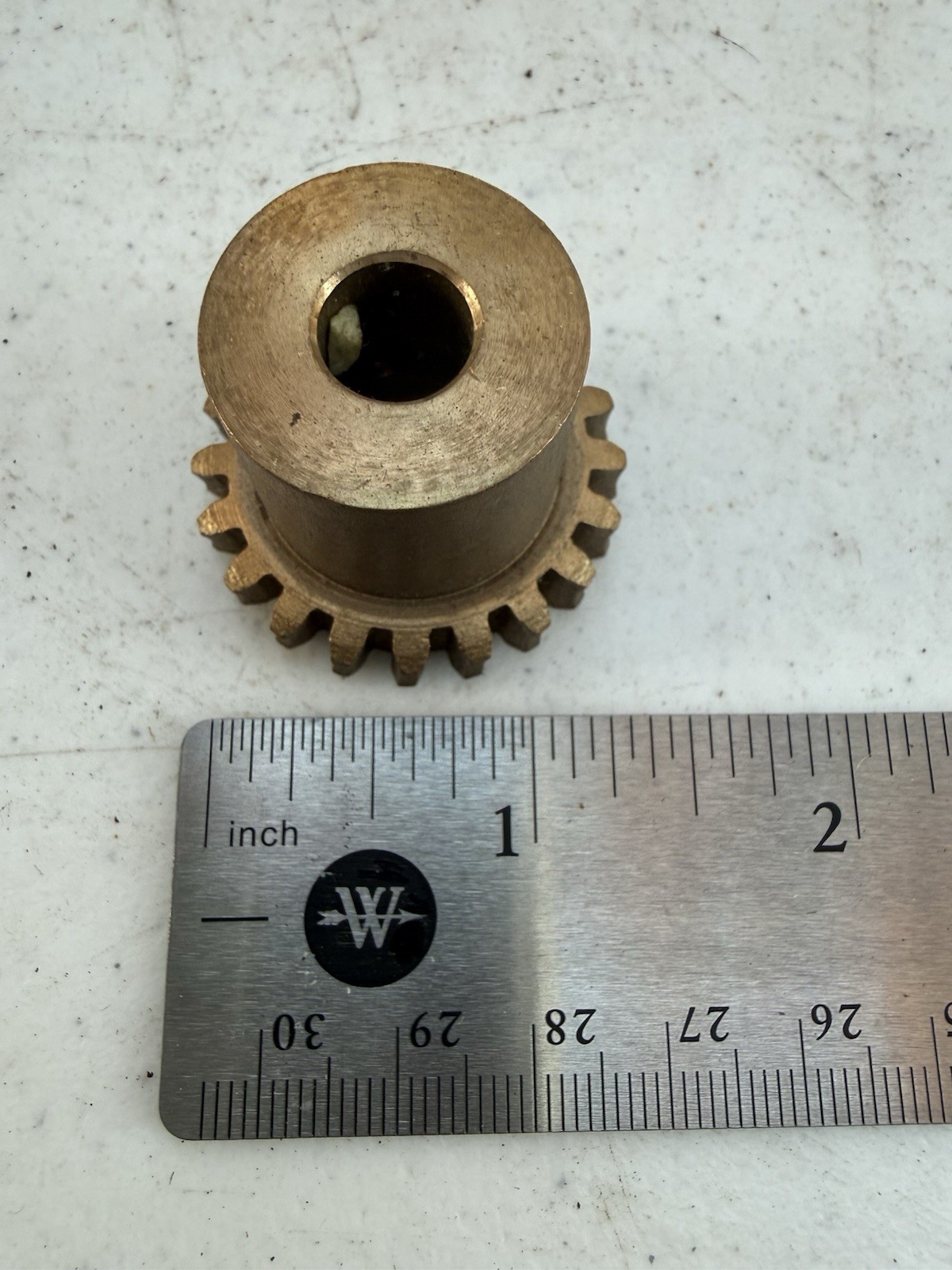 Brass Worm Wheel Gear A8405-13 – Trans Sign Part 241662 – Bluebird Bus Part