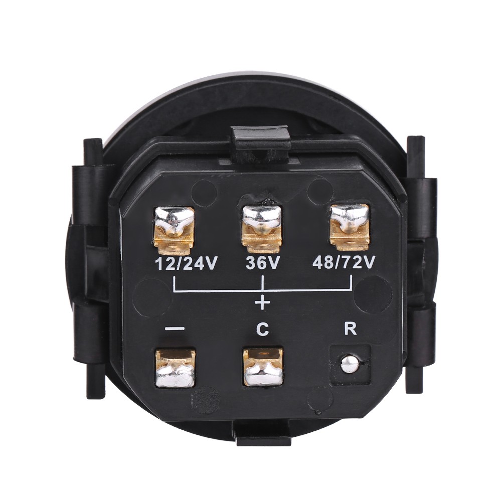 »12V/24V/36V/48V/72V LED Digital Battery Indicator Gauge Meter For Cart