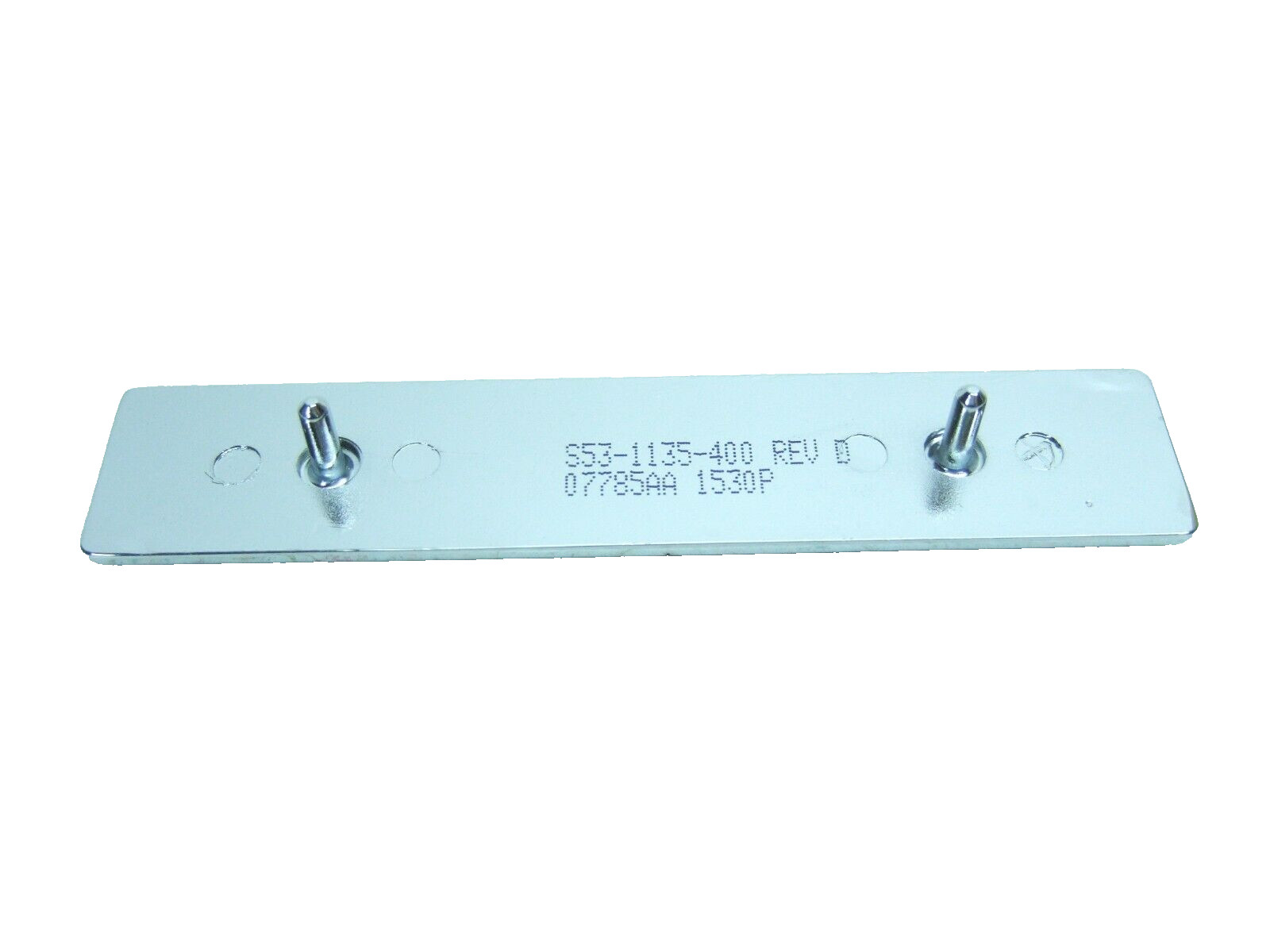 Kenworth name plate, Metal with plasti-coat face, 7/8″ x 4-3/8″