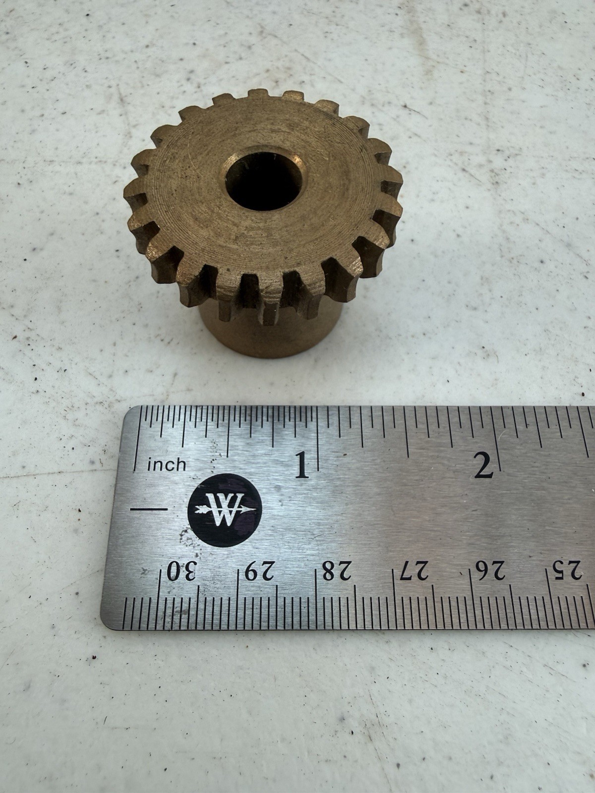 Brass Worm Wheel Gear A8405-13 – Trans Sign Part 241662 – Bluebird Bus Part