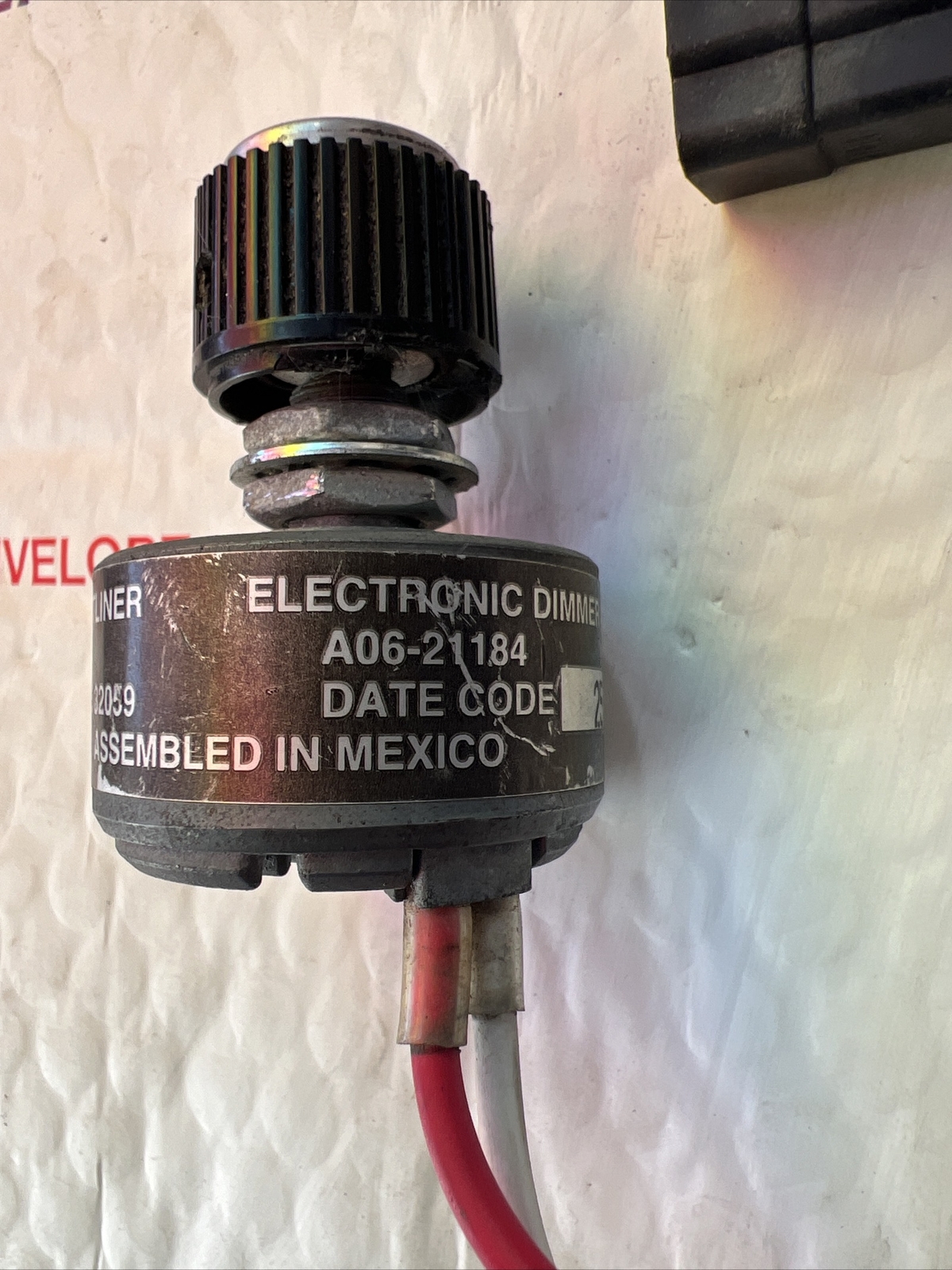 Freightliner CLASSIC XL DIMMER Dash/Console Switch – Used | P/N A0621184