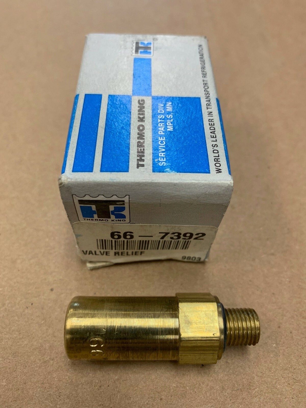 NEW Thermo King 66-7392 Relief Valve & O-Ring for Thermo King AC Units