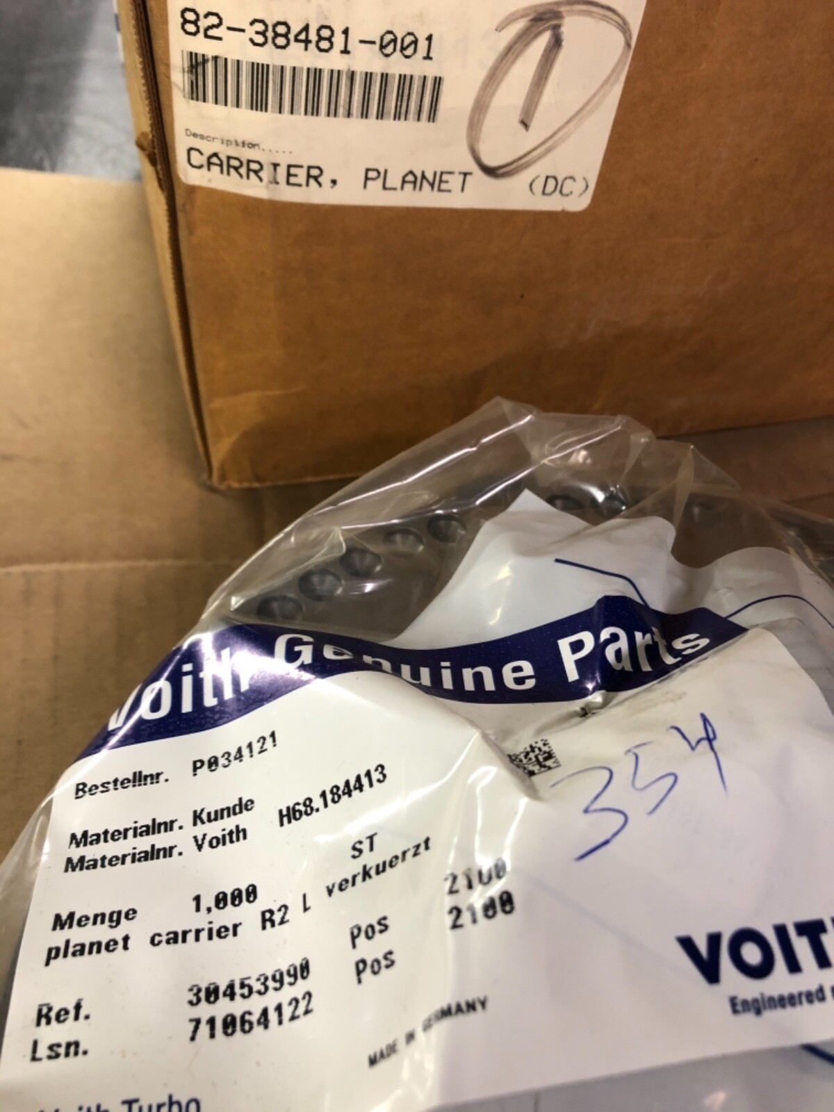 Voith Transmission Planet Carrier 68.1844.13 – Gillig Part Number 82-38481-001