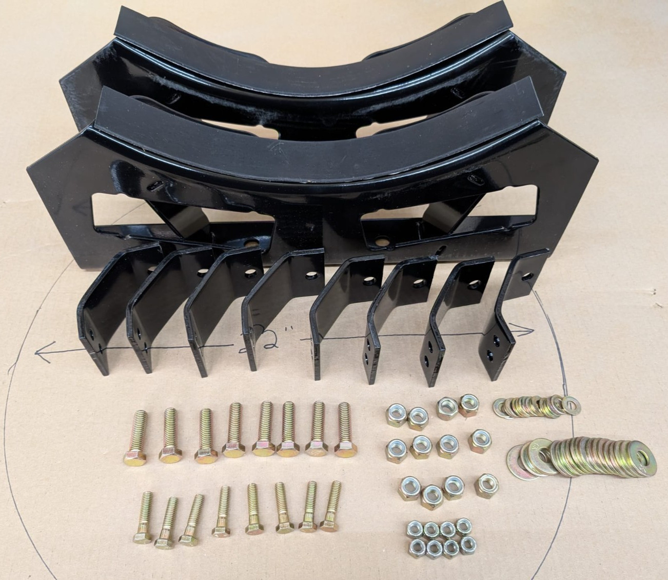 Thermo King 900398TKA – 22″ Fuel Tank Mount Hanger Kit For Reefer Trailer