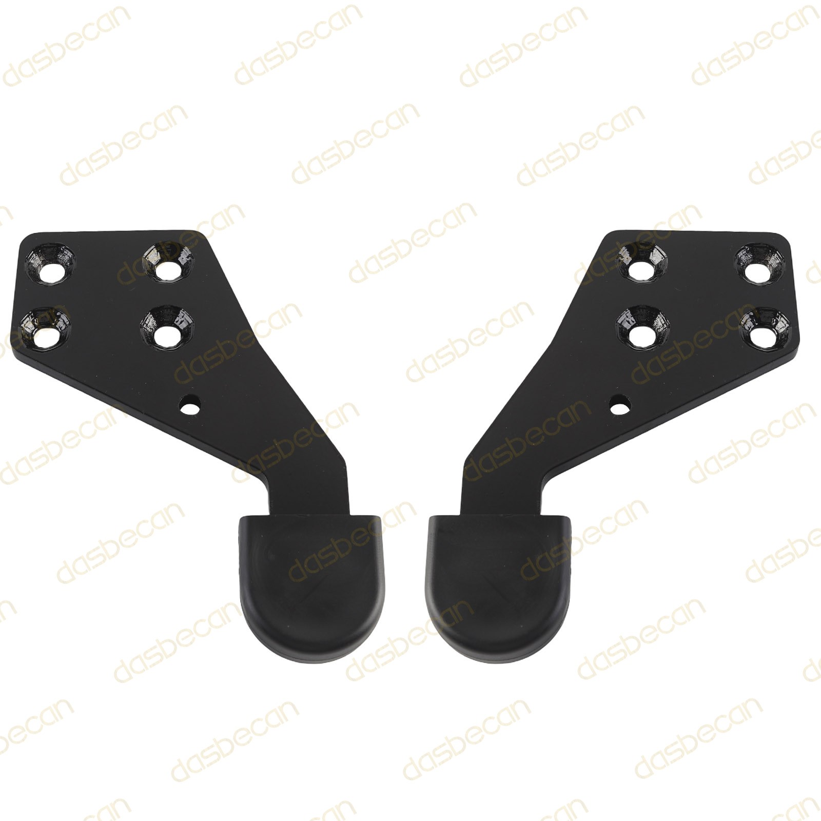Right Passenger Side & Left Driver Side Hood Guide Poly IHC HLK2733L HLK2733R